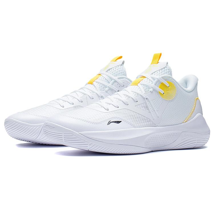 Li Ning SONIC Team LOW Dämpfung Rutschfest Abriebfest Abdeckung Unterstützung Niedriger Schaft Basketballschuhe Herren ABPS023-4