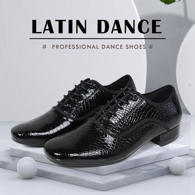 Low Heels 3cm Modern Ballroom Dance Shoes for Men Standard Practice Dancing Shoes Indoor