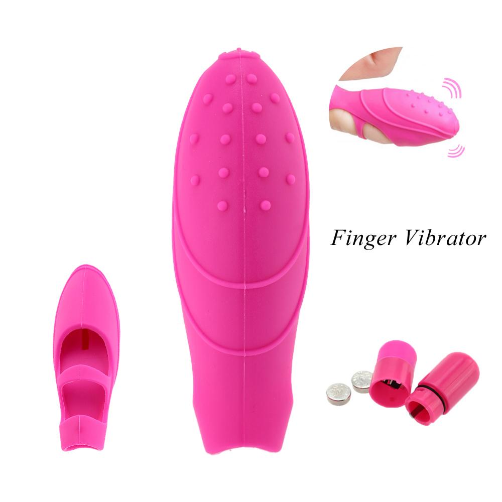 Unisex mini prstový vibrátor masážní přístroj na bod G Vodotěsný vibrátor na prstový klitoris Taneční prstové boty simulátor klitorisu sex