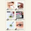 Eyelashes Grafting Tool Set Eyelash Extension Glue Tweezer False Eyelash Kit (8mm+8mm)