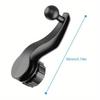 Universal Detachable Car Phone Holder with Extension Arm & 17mm Ball Mount