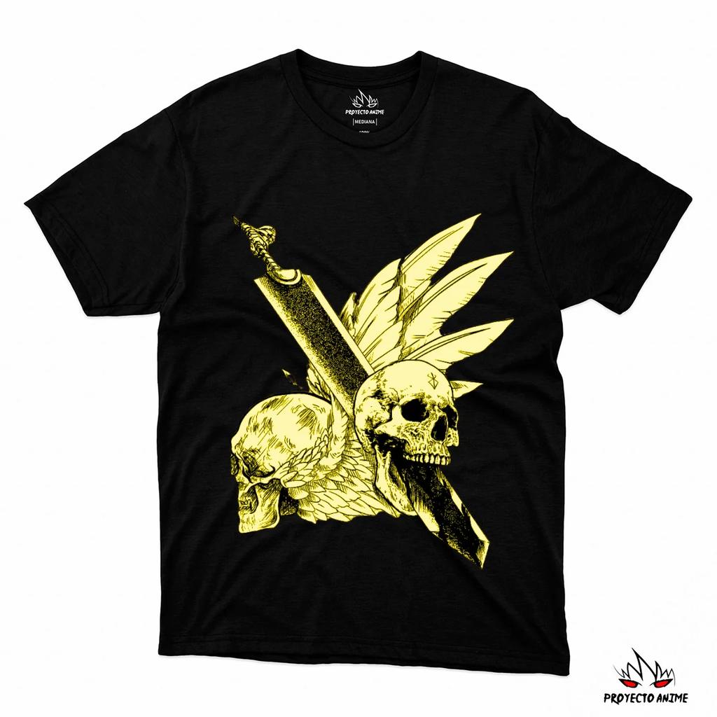 Oversized Y2k Top Classic Japanese Anime Berserk Graphic T-shirt Men Women Tee Casual Comfort Cotton Loose Female Male Clothing