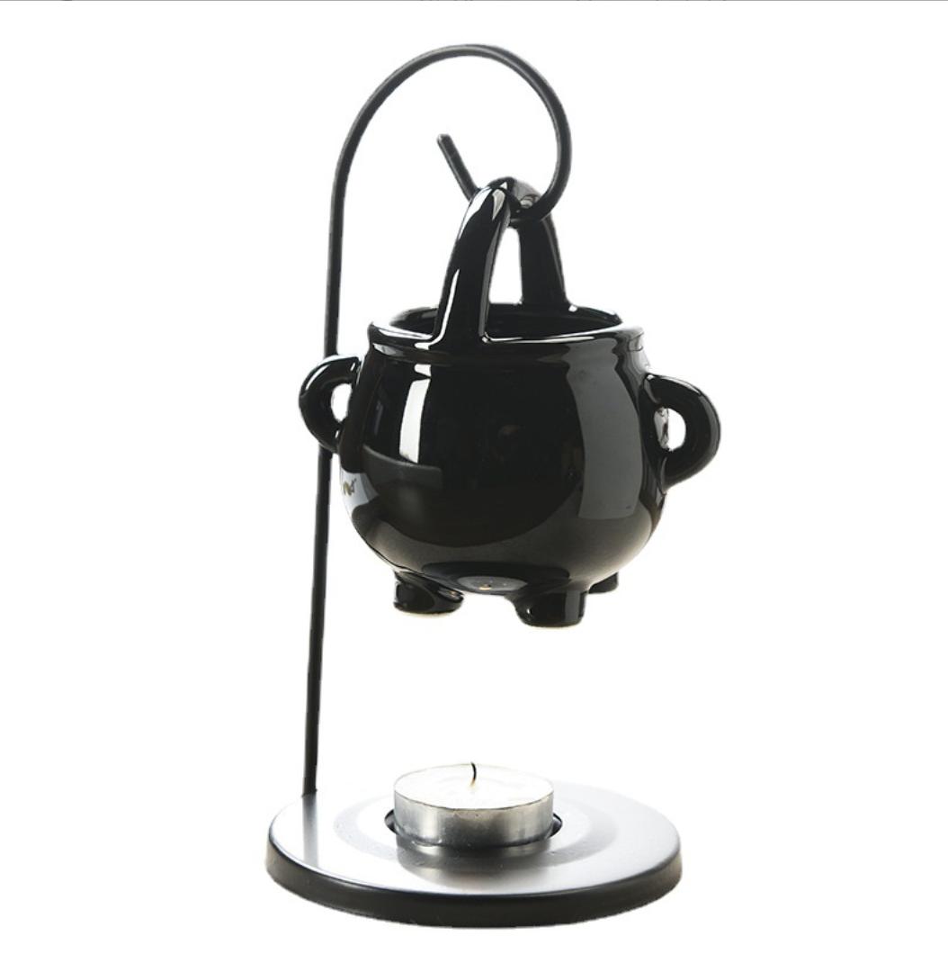 Electric Aromatic Scented Tealight Holder Candle Warmer Gift Set Ceramic Metal Home Decor No scented
