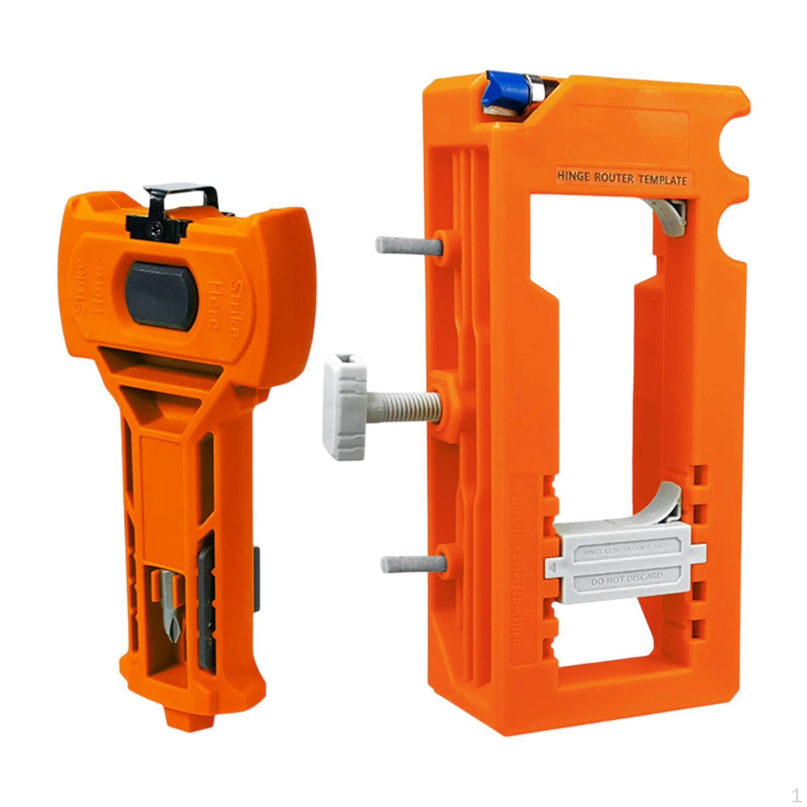 

Дверные петли Jig аксессуары профессиональный практичный простой в использовании портативный ручной инструмент для плотника DIY оранжевый