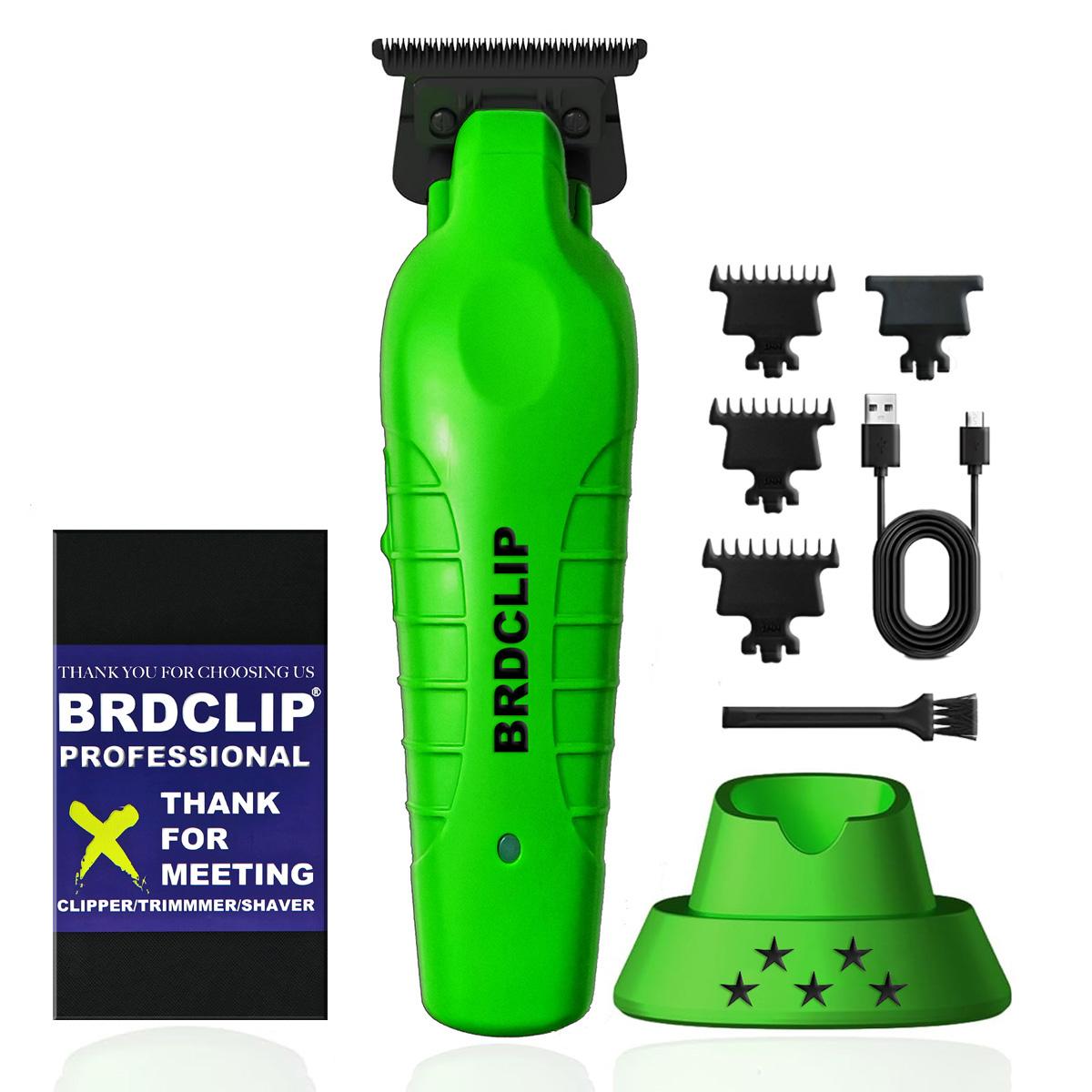 

Профессиональный салонный электрический беспроводной триммер для волос BRDCLIP, гравировальная машинка для стрижки волос BL1T, машинка для стрижки бороды и лысой головы для мужчин