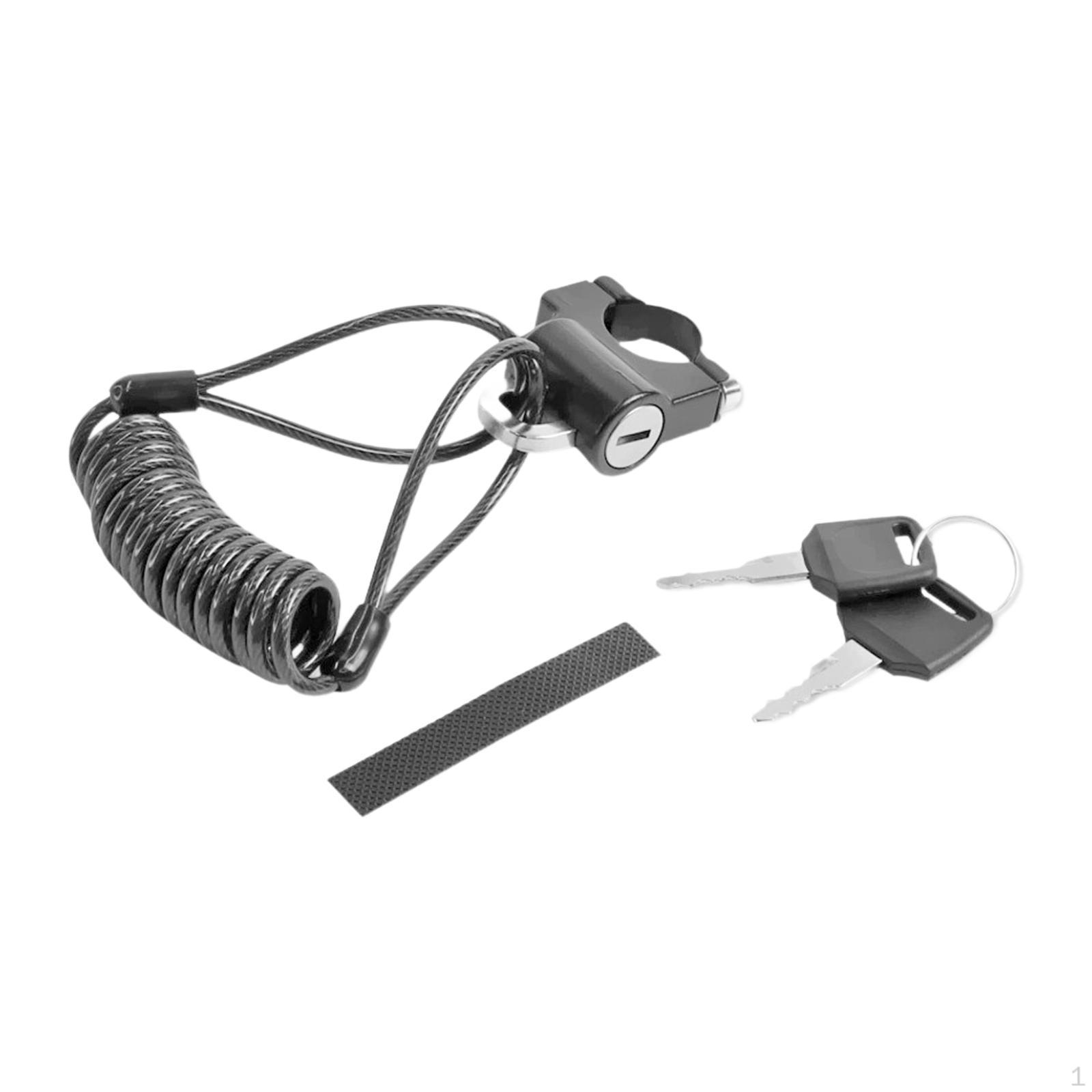 

Motorcycles Helmet Lock Locks Metal Heavy Duty Padlock High Security Anti Theft