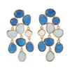 Colorful Resin Beads Tassel Drop Earrings for Women Holiday Party Jewelry Gifts