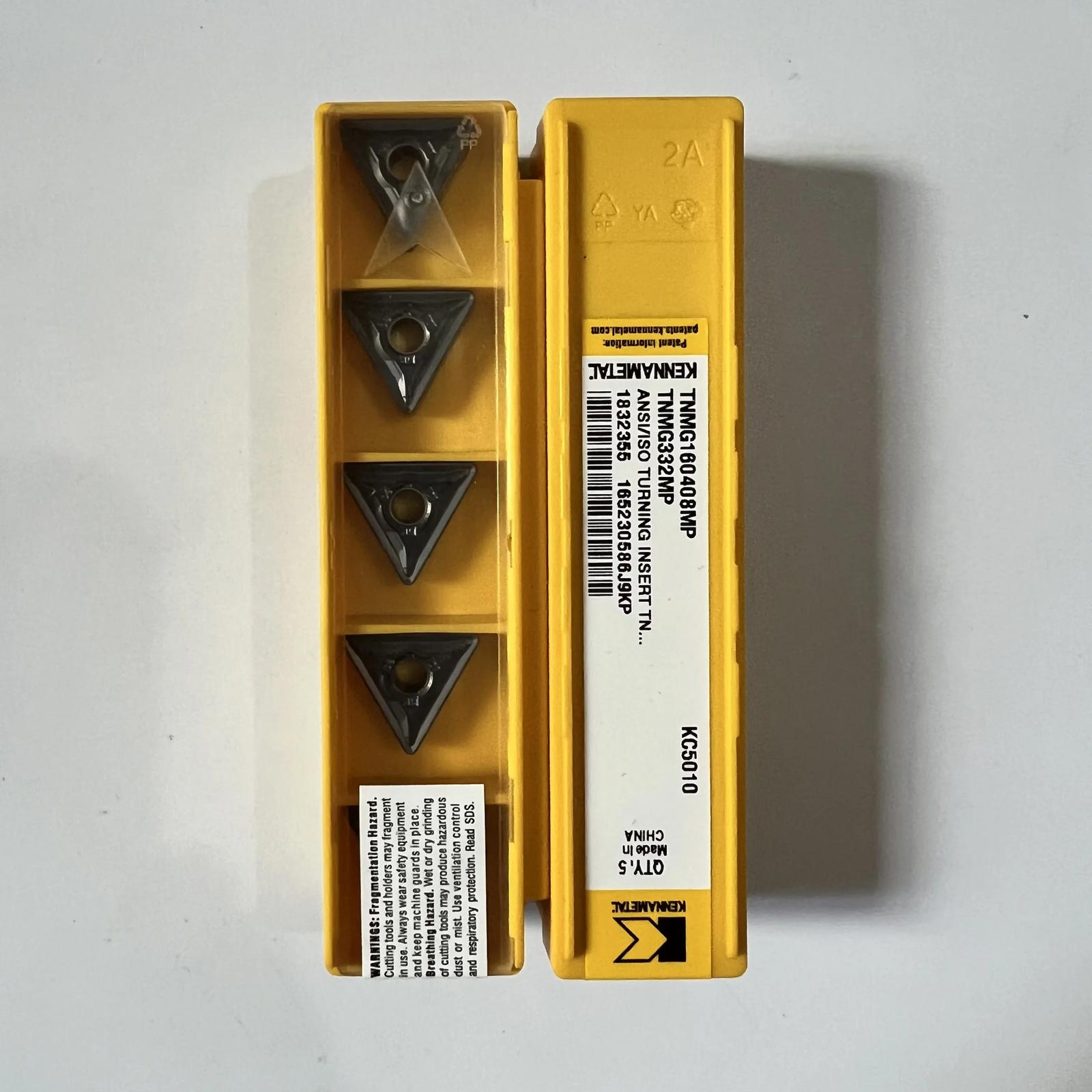 

Original / TNMG160408MP KC5010 / Industrial indexable Carbide Inserts 10 Pcs