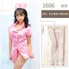 Sex Lingerie Uniform Seduction Pink Lace-up Nurse Outfit Sexy Suit Cosplay Sex Clothes Pure Desire