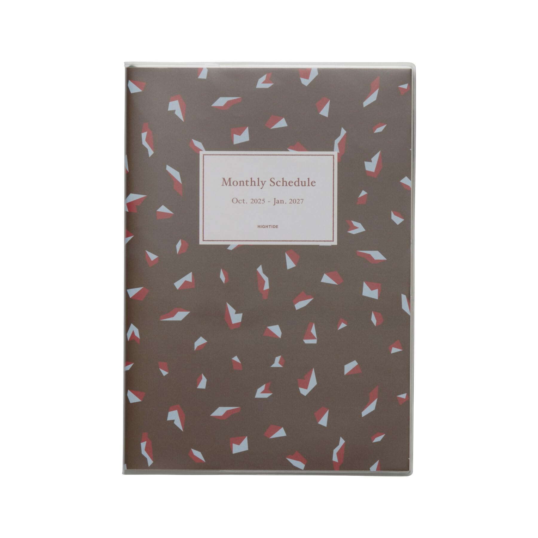 Hightide 2026 Papillo Brown A5 Monthly Starts October 2025 Schedule Book Planner/Regalo / / /