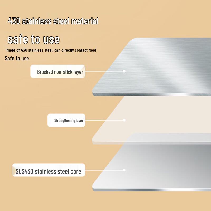 Stainless Steel Dough Scraper with Scale