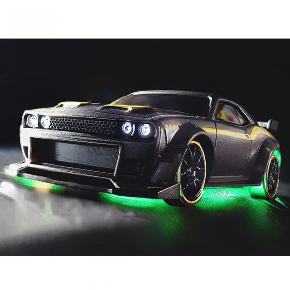 Hitec Turbo Racing 1 76 C65 Silver Gray 2wd Drift Car