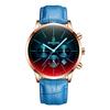 Men's Waterproof Luminous Running Alarm Clock Watch