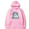 Japonské Anime Dámská Mikina Bavlna Volná Streetwear Ležérní Trička Dlouhý Rukáv Hip-hop Top Dámské Oblečení