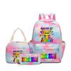 Rhythm box sprunki peripheral schoolbag boys and girls schoolbag primary school junior high school students backpack D