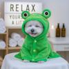 Teddy clothes than bear pet bathrobe cat dog bath towel clothes pet cute halloween christmas clothes