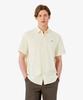 LACOSTE Men'S Chambray Short Sleeve Shirt Ch359E-56G 056