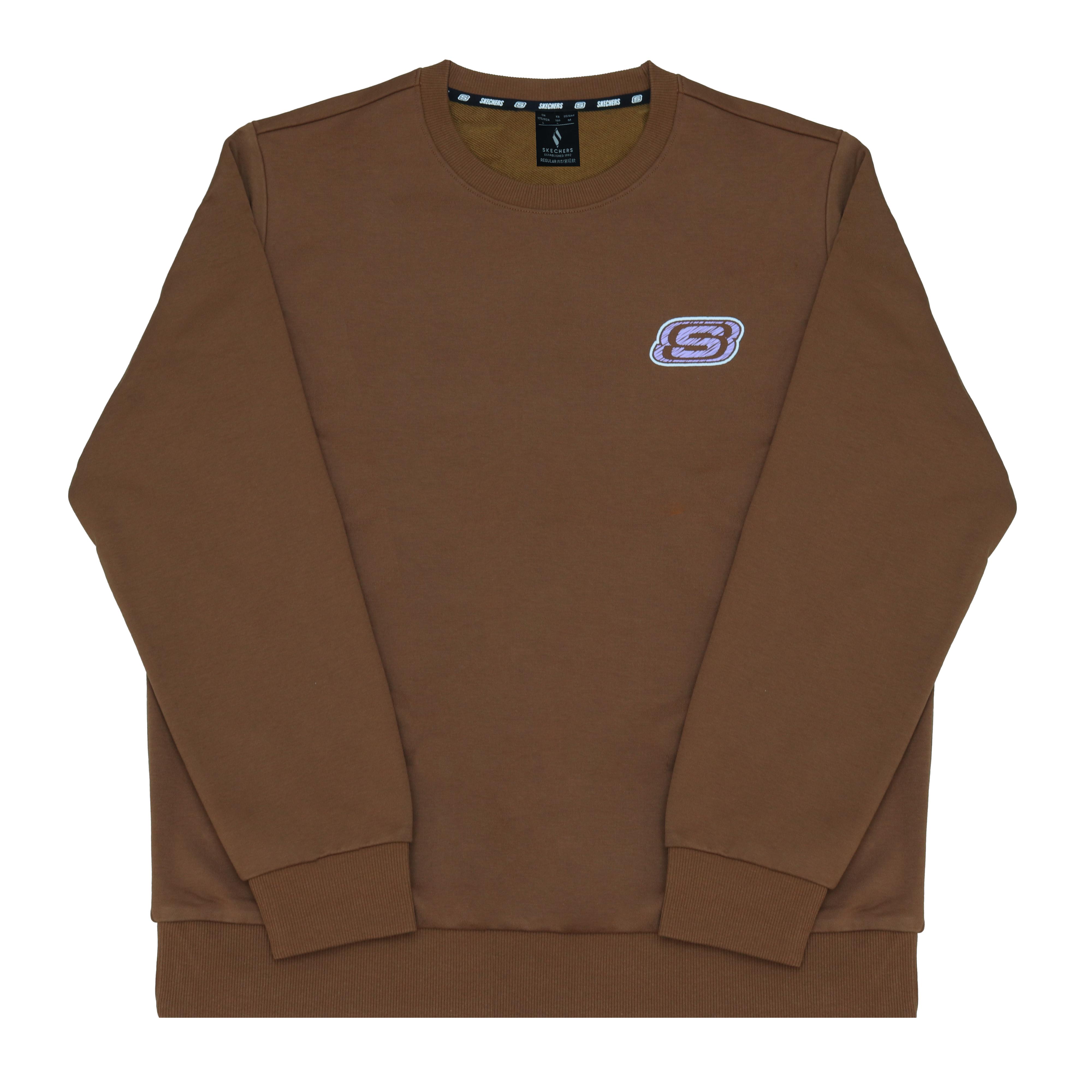 Skechers Comfortable Simple Loose Fashion Soft Sweatshirt Unisex tops RF-L322U908-013J M