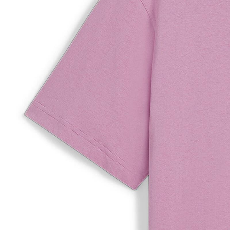 Puma Solid Color Simple Letter Logo Badge Moisture Wicking Loose Casual Breathable Dopamine Short Sleeve T-Shirt Unisex T-Shirts Light-Pink 629023-48