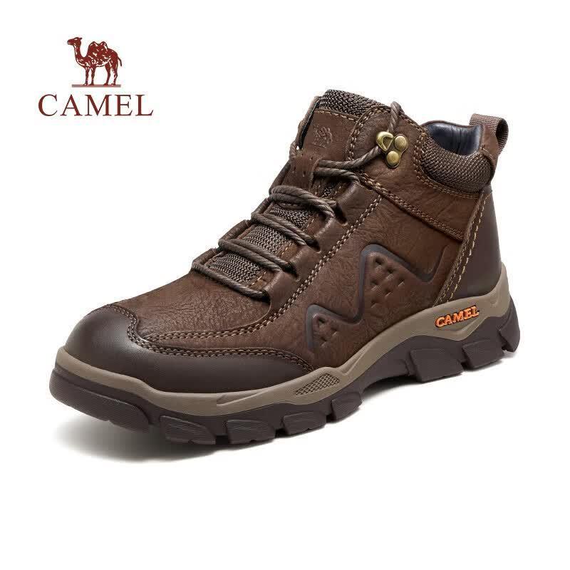 CAMEL Men s Fleece-Lined High-Top Hiking Boots 39