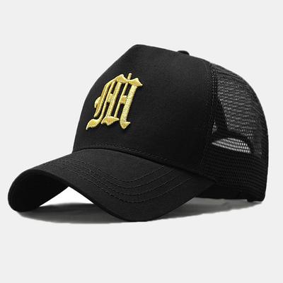 XL Big Head High Roof Baseball Cap Men Summer 100% Cotton Mesh Trucker Hat Male 3d Embroidery Snapback Hats 63 65cm