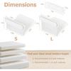 Patented Lock Sheet Holders 8Pcs, Bed Sheet Holders Keep Sheets Firm & Tight, Fitted Sheet Holder for Corners, Heavy-Duty Bed Sheet Locks, No More