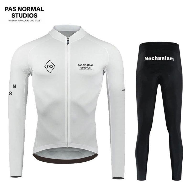 Cross-border Special PAS Long-sleeved Cycling Clothes Spring and Autumn Quick-drying Breathable Road Bike Clothes Mountain Bike Clothes Men's PNS