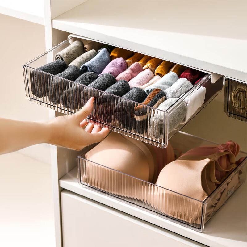 Under-Desk Pull-Out Storage Drawer