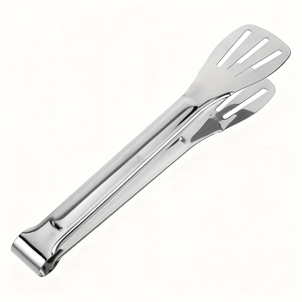 Stainless Steel Soup Tongs Buffet Soup Tongs, Salad Soup Tongs, Barbecue Soup Tongs, Suitable for Cooking Steak, Bread, and Cake