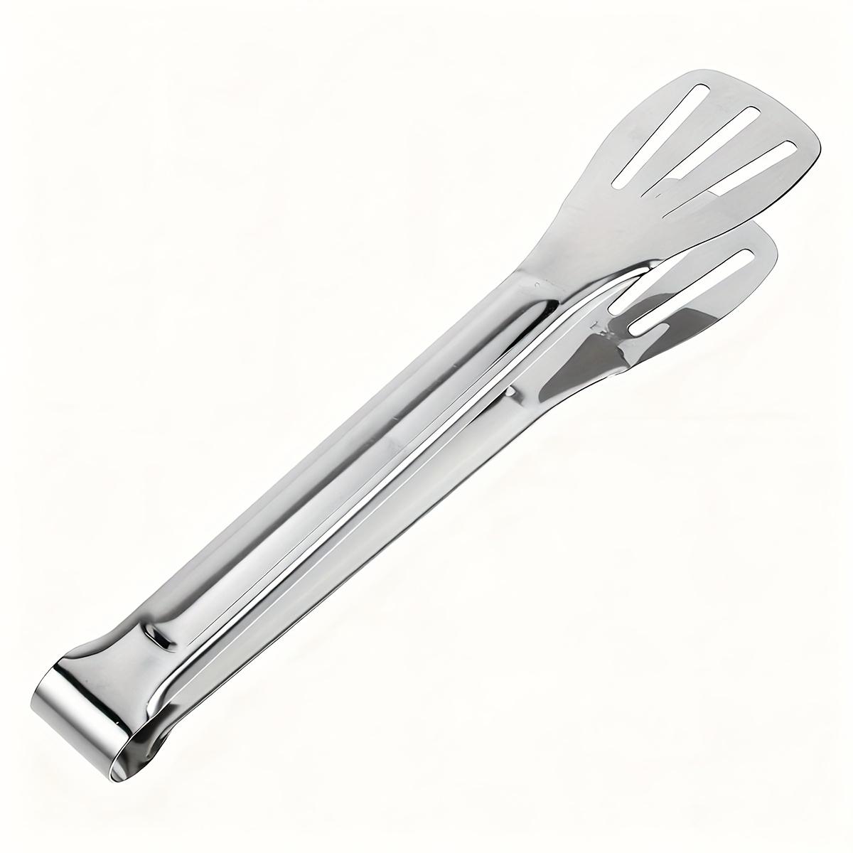 

Stainless Steel Soup Tongs Buffet Soup Tongs, Salad Soup Tongs, Barbecue Soup Tongs, Suitable for Cooking Steak, Bread, and Cake серебряный