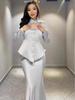 2025 Autumn Sexy Long Sleeve Fashion Dress Set for Women