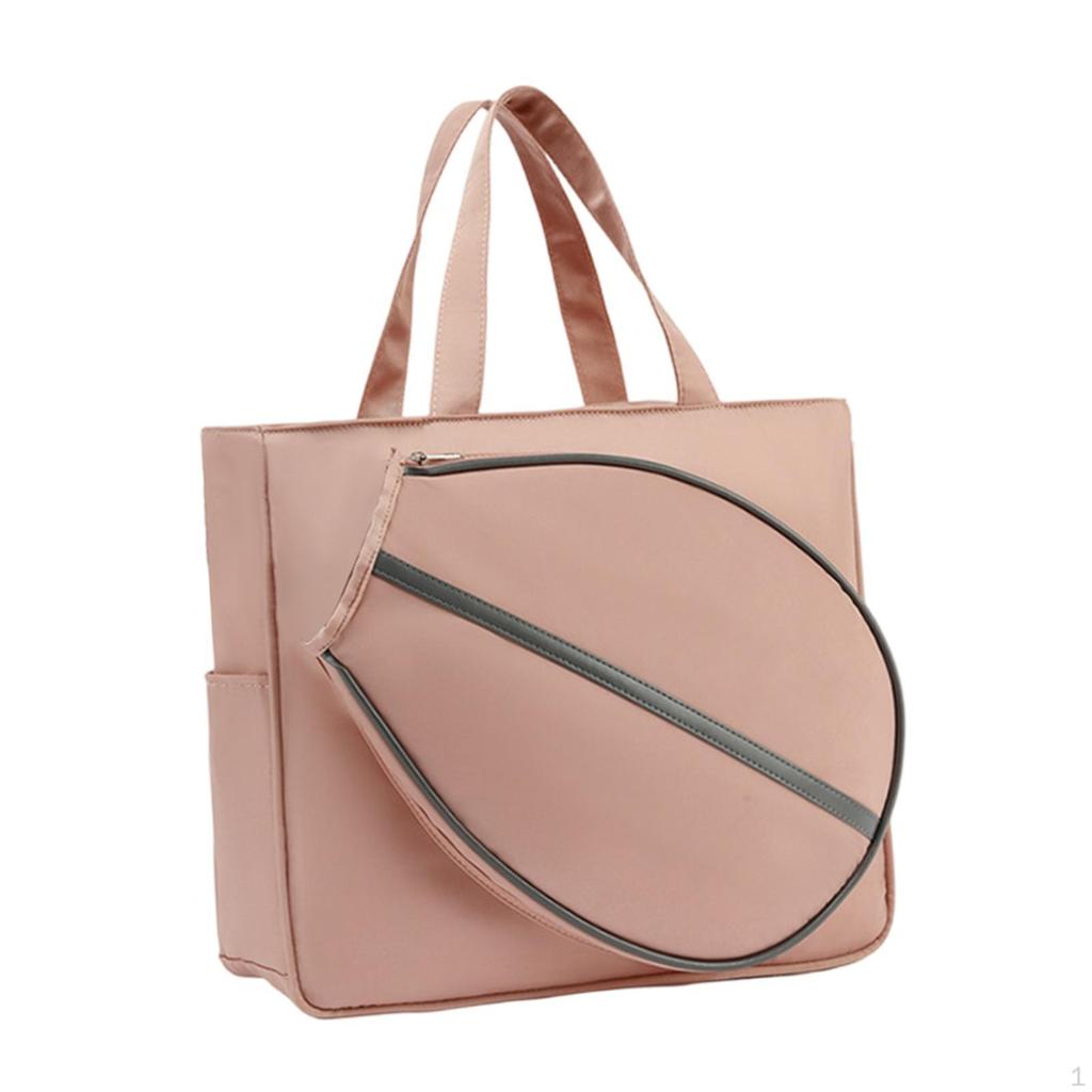 Tennis Tote Bag Badminton Multipurpose Carrying for Women Men Large Professional Storage Fitness