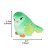 Colorful Miniature Resin Bird Figurines Fairy Garden Decorative Mini Sculpture Micro Landscape Dollhouse Bonsai Landscape Bird