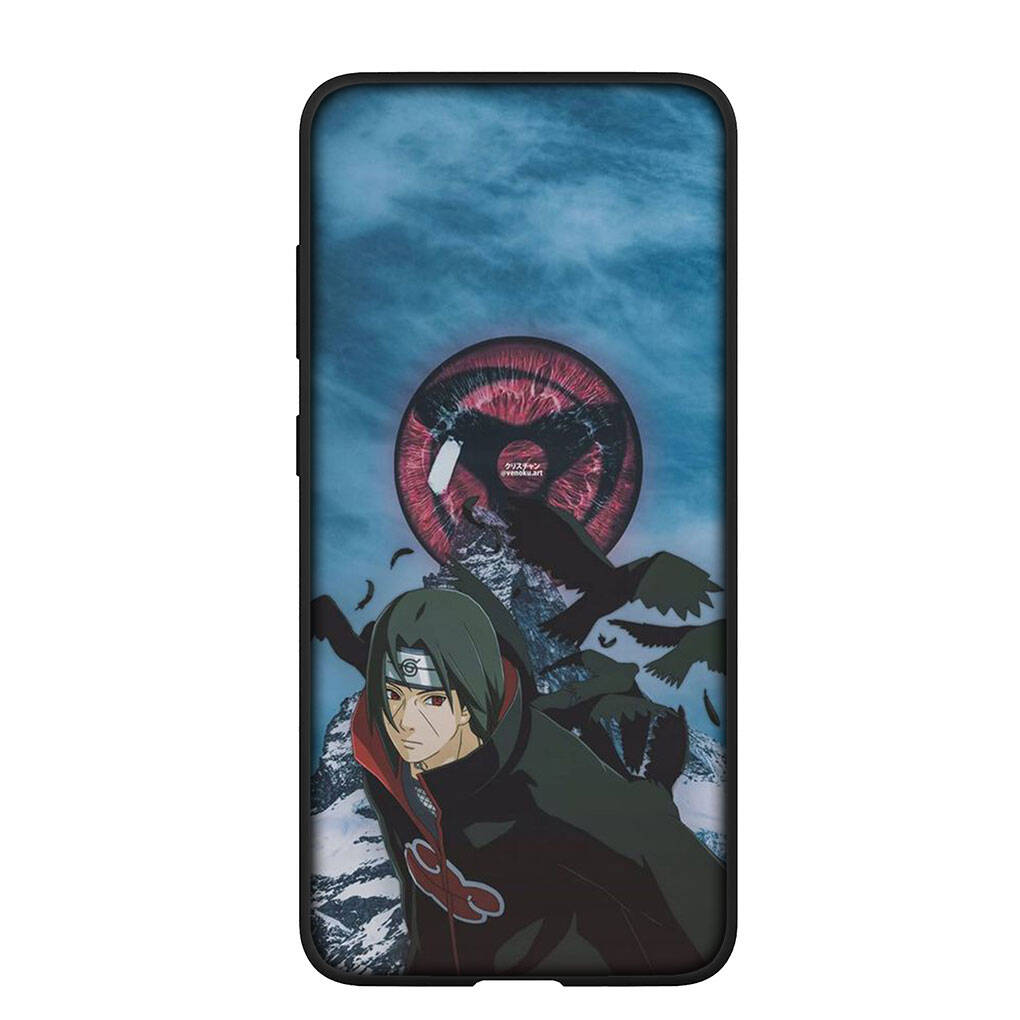 Phone Case for iPhone 17 15 16 Plus Redmi Note 14 12 11 13 Pro Max Huawei P30 P20 Lite OPPO A60 A40 A80 A18 A16 A54 Akatsuki Anime Itachi Naruto Cover