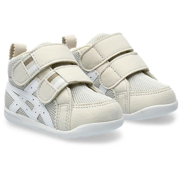 

First Shoes Baby Mid Cut Smoke 222 cm [Sukusuku] First~Second Gray/White 11.5