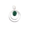 Green Onyx Gemstone 925 Sterling Silver Jewelry Women's Pendant Gift For Mother PP-61-17