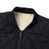 Men's New Autumn and Winter Warm Trendy Diamond Cotton Jacket for Men's Trendy Baseball Collar Cotton Jacket
