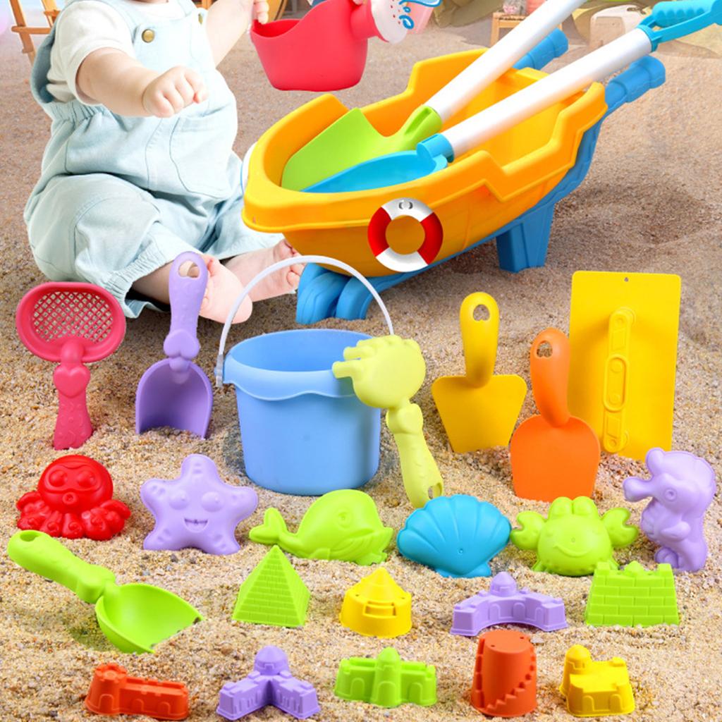 Beach Toy Summer Beach Play Set for Kids Water and Sand Toy Bucket Set for Outdoor Fun Bucket and Tool
