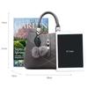 NICOLE & DORIS New Wave Packet Messenger Bag for Women (Gray)