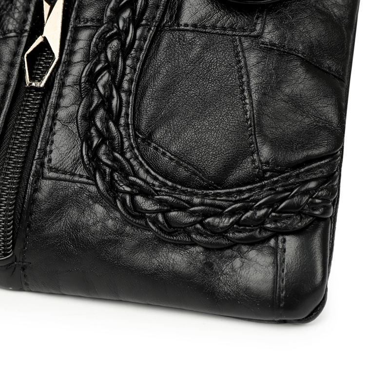 Women's Soft Leather Coin Purse Crossbody Bag