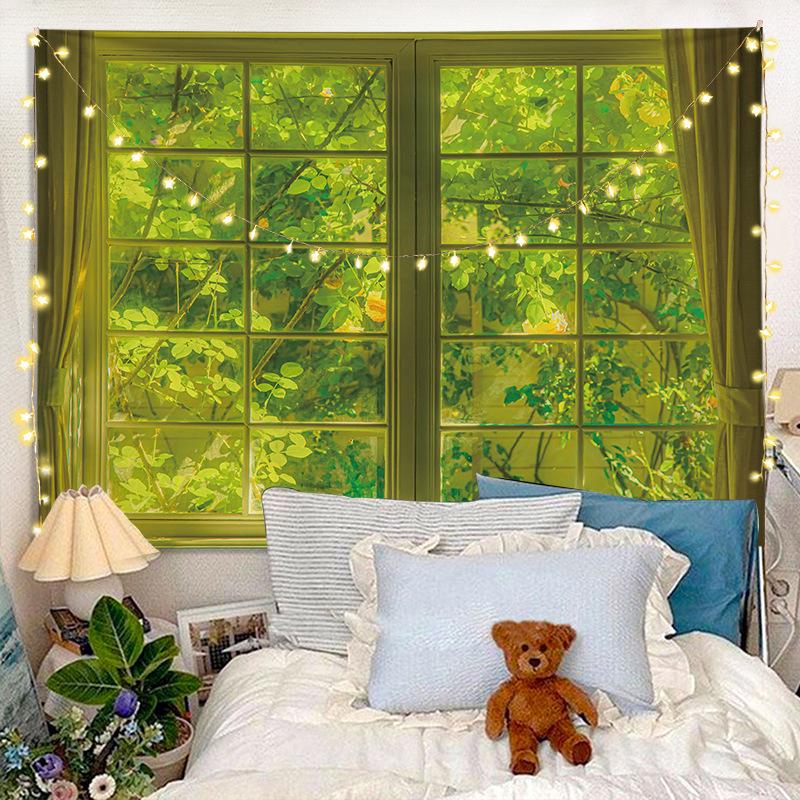 INS Style Bedroom & Dormitory Wall Hanging Cloth – Canvas Poster Decor