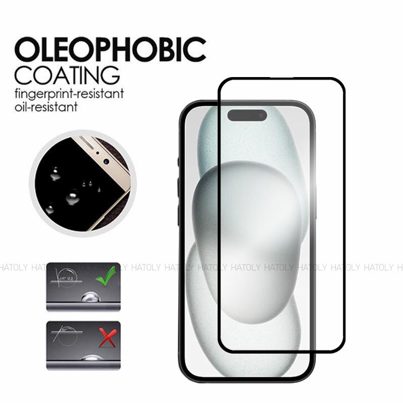 Protetor De Tela De Vidro Temperado Para Iphone 16 Plus 16 17 Pro Max, 4 Peças