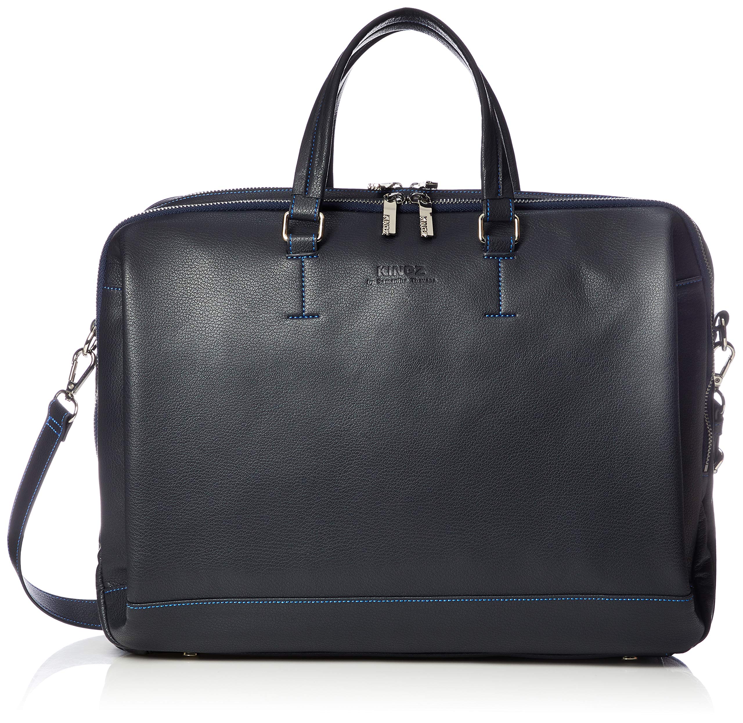 

by Samantha Business Tote Artificial Leather A4 Size Navy [Kings Thavasa] Bag, Bag, Men s Briefcase, (Microfiber), Storage, Lightweight, Темно-синій