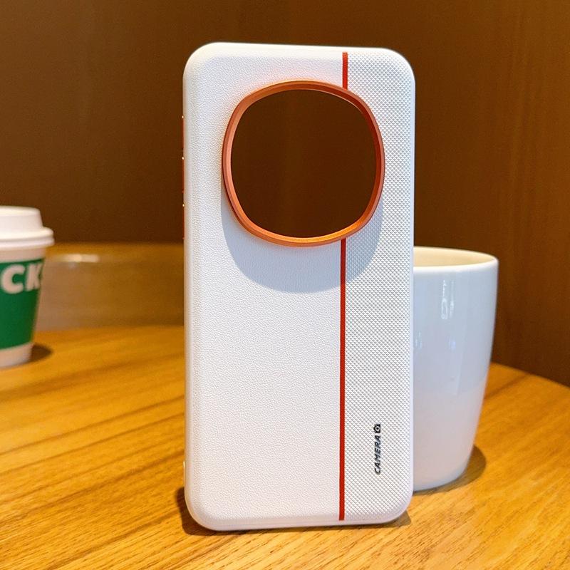 Applicable to Honor Magic7 Pro Golden Armor Sanpin Orange Mobile Phone Case X70 Metal Orange Lens Ring GTPro Protective Case