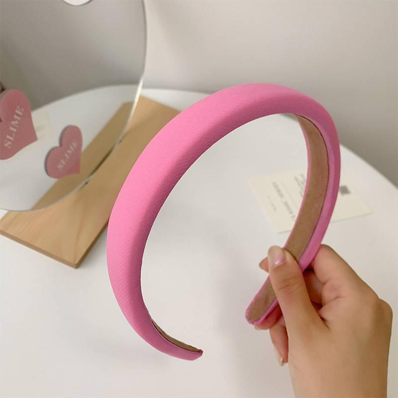2024 New Style Candy Color Headband: Trendy, All-Match Summer Hair Accessory for Outdoor & Face Washing.