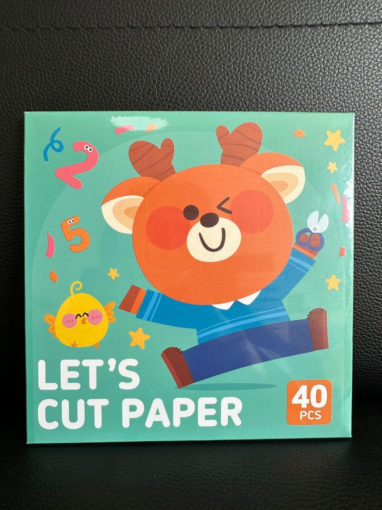Children's Beginner Paper Craft: Educational Hands-on Cutting Toy for Early Learning and Fun