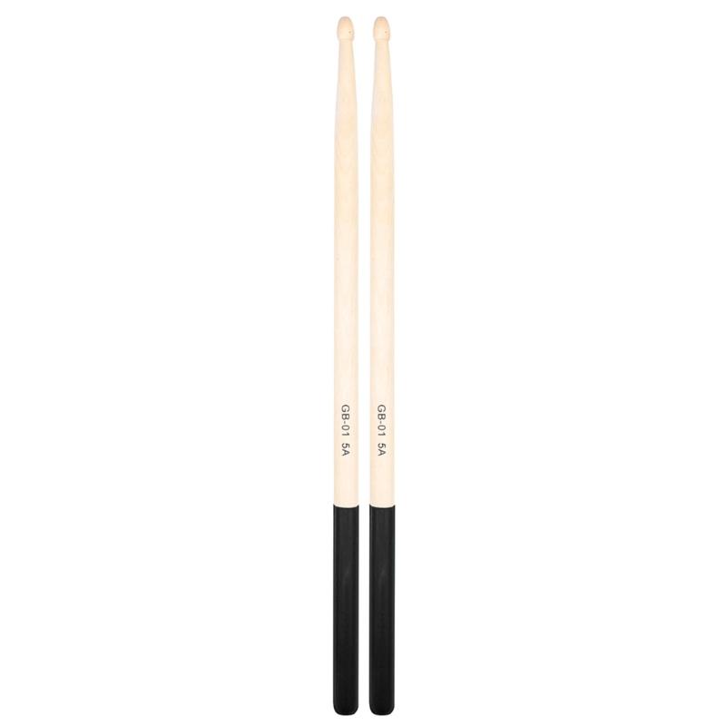 1Pair Nonslip Universals Drumsticks 5A/7A Maple Wood Drumsticks Simple Light Weight Drum Stick for Drummer, Beginner