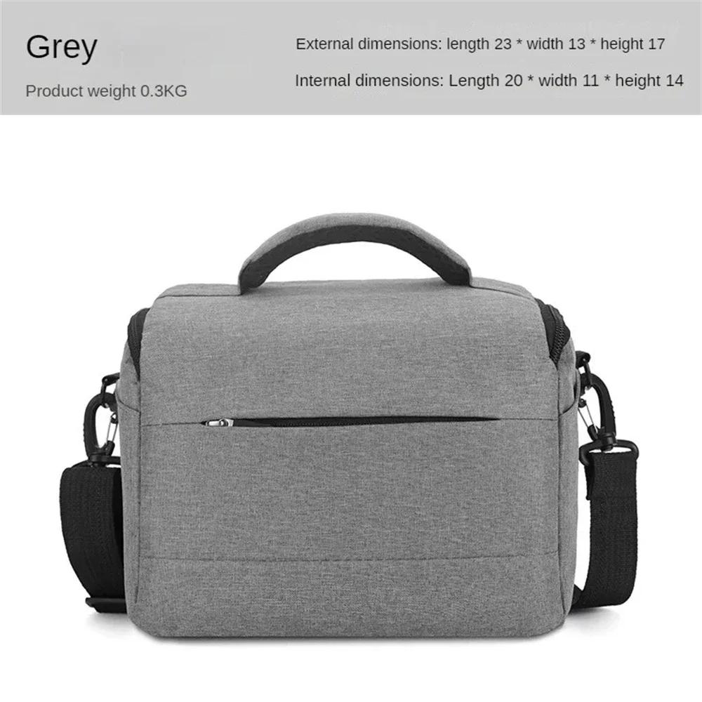 Dslr Bag Handbags Nylon Shoulder Bag Camera Case Portable Photographer For Sony Nikon Canon Panasonic Equipment Crossbody Bag