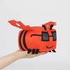 Game Grow A Garden Small Game Pillow Keychain Raccoon Red Fox For Birthday Gifts Plush Pixel Animal Model Ornament Game Souvenir