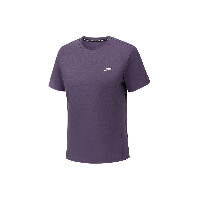 Skechers Knit Breathable Soft Regular T-Shirt Women tops P226W200-05HS S
